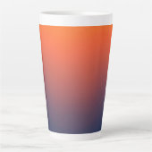 Midnight Ember Gradient カフェラテマグ (正面)