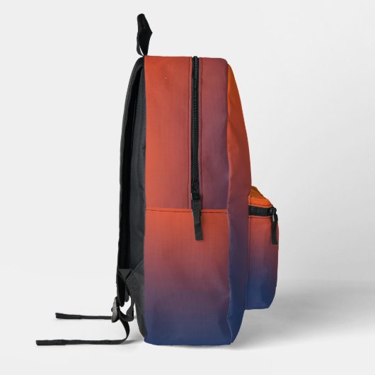 Midnight Ember Gradient プリントバックパック (左)