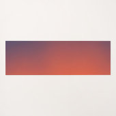 Midnight Ember Gradient ヨガマット (裏面(横))