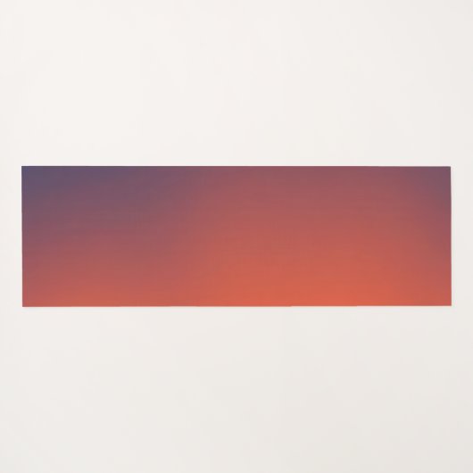 Midnight Ember Gradient ヨガマット (裏面(横))