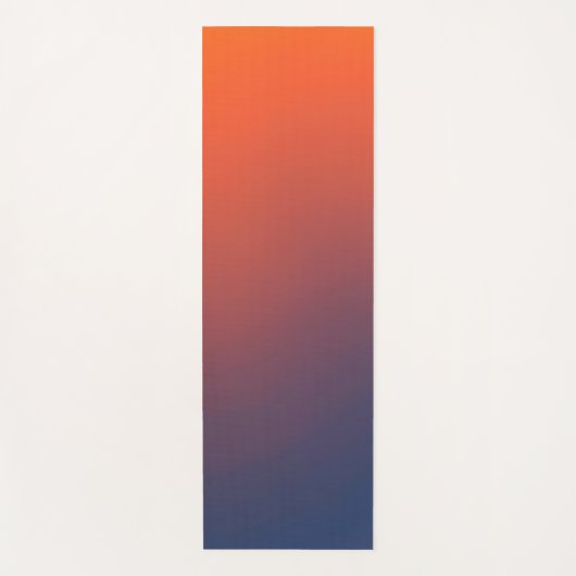 Midnight Ember Gradient ヨガマット (正面)