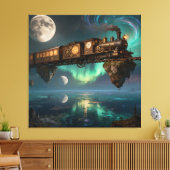 Midnight Express Through the Celestial Realms キャンバスプリント (インサイチュ (リビング))