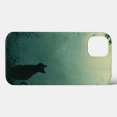 Midnight Familiar – Fantasy Art with Cat Case-Mate iPhoneケース (裏面 (横))
