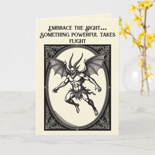 Midnight Flight The Gaap Demon Rises カード (黄色い花)