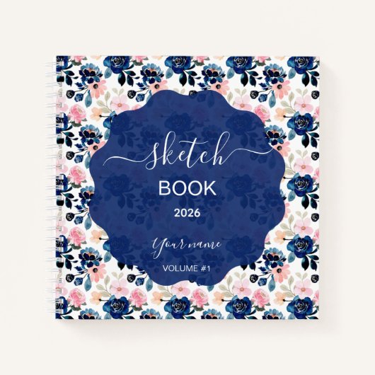 Midnight Flowers ノートブック (正面)