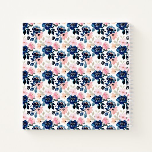 Midnight Flowers ノートブック (裏面)