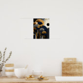 Midnight Forest  #2 - 4x5 Digital Download ポスター (キッチン)