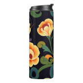 Midnight Garden Floral Travel Tumbler タンブラー (回転左)