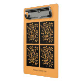 Midnight Garden Line Golden Amber ミニクリップボード (アングル2)