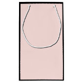 Midnight Garden Line Soft Pink スモールペーパーバッグ (裏面)