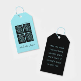 Midnight Garden Line Turquoise Mist ギフトタグ