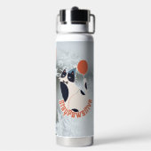 Midnight Garden Stay Pawsitive Tuxedo Cat 20oz Jum ウォーターボトル (背面)
