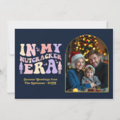 Midnight Glam In My Nutcracker Era Christmas Photo シーズンカード (正面)