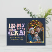 Midnight Glam In My Nutcracker Era Christmas Photo シーズンカード (スタンド正面)