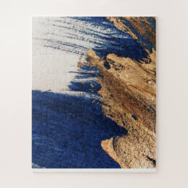 Midnight Gold: Abstract Elegance ジグソーパズル