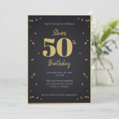 Midnight Gold Milestone Invitation 招待状 (スタンド正面)