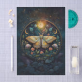 Midnight Gossamer Wings, Moth & Moon 薄葉紙 (クラフト)