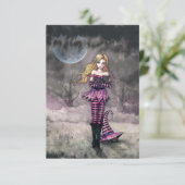 Midnight Halloweenポストカードでお待ち カード (スタンド正面)