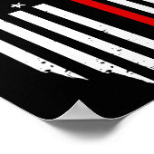 Midnight Hammer B-2 Stealth Jet Operation Usa Flag ポスター (角)