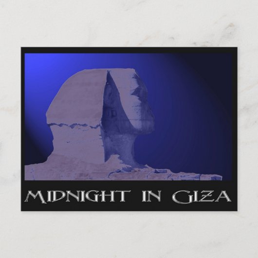 Midnight in Gizaポストカード ポストカード (正面)