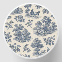 Midnight in the Meadow - Blue Toile Soy Wax Candle