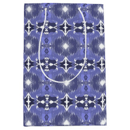 Midnight Indigo Kaleidoscope  ミディアムペーパーバッグ