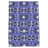 Midnight Indigo Kaleidoscope  ミディアムペーパーバッグ (裏面)