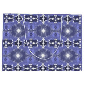 Midnight Indigo Kaleidoscope  ラージペーパーバッグ (裏面)