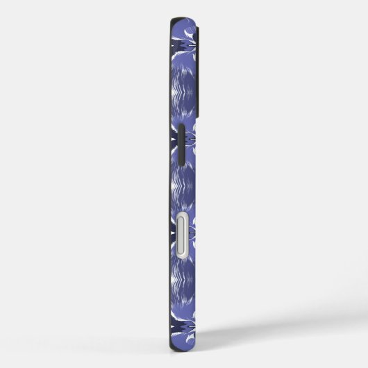 Midnight Indigo Kaleidoscope  Case-Mate iPhoneケース (裏面 / 右)