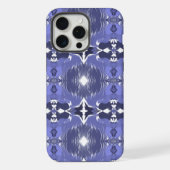 Midnight Indigo Kaleidoscope  iPhoneケース (裏面)