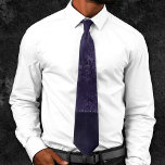 Midnight Indigo Romance | Satiny Grunge Damask ネクタイ<br><div class="desc">Rich sophisticated 90s style grunge is all grown up with this edgy distressed satin rose damask, luxurious velvet, and faux glitter trim in a dramatic dark moody jewel tone and dusky hue palette. This vintage 1990s unisex mixed medium abstract texture adds the perfect pop of color and personal style. For...</div>