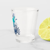 Midnight Jelly | Glowing Ocean Shot Glass Design ショットグラス (右)