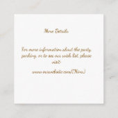 Midnight Kitty Adventure エンクロージャーカード (裏面)