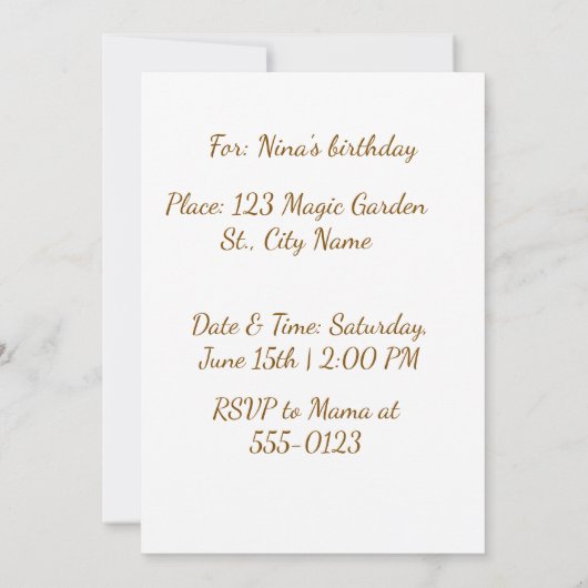 Midnight Kitty Adventure_Invitation Card 招待状 (裏面)