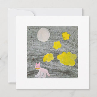 Midnight Kitty Adventure_Invitation Card 招待状