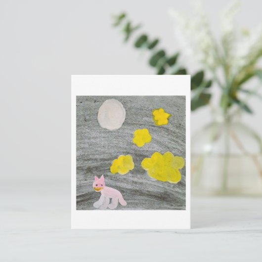 Midnight Kitty Adventure Response Card 出欠カード (スタンド正面)