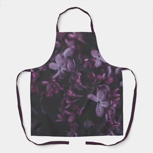 Midnight Lilac Reverie Apron エプロン (正面)