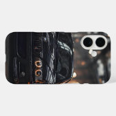 Midnight M-Stare Case-Mate iPhoneケース (裏面 (横))