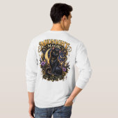 Midnight Magic 黒猫Tシャツ｜ Tシャツ (裏面フル)