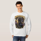 Midnight Magic 黒猫Tシャツ｜ Tシャツ (正面フル)