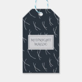 Midnight Magic Dark Navy Boutique ギフトタグ (正面)