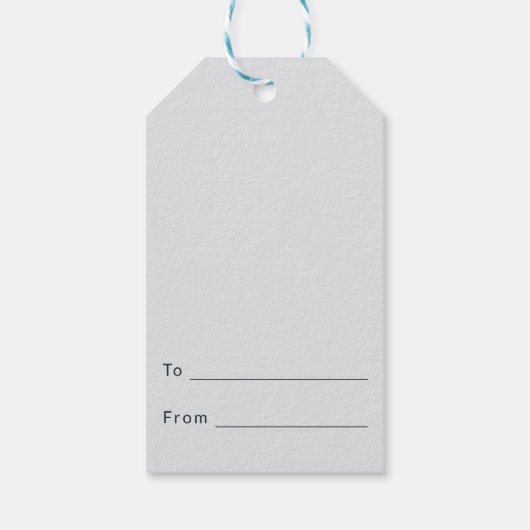 Midnight Magic Dark Navy Boutique ギフトタグ (裏面)