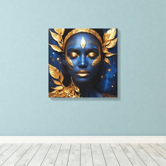 Midnight Majesty キャンバスプリント (インサイチュ (ウッドフロア))