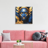 Midnight Majesty キャンバスプリント (インサイチュ (リビング))