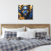 Midnight Majesty キャンバスプリント (インサイチュ (寝室))