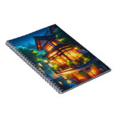 Midnight Matcha – Cozy Japanese Lofi Café ノートブック (右側)