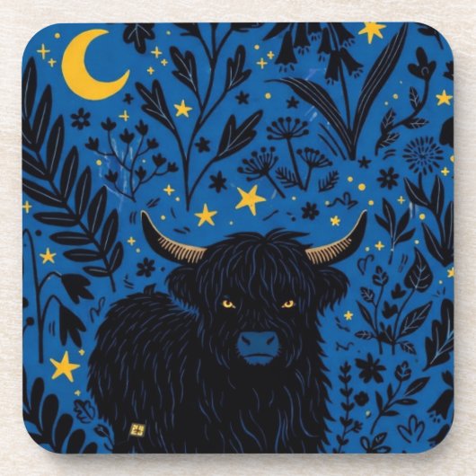 Midnight Moo Coasters コースター (正面)