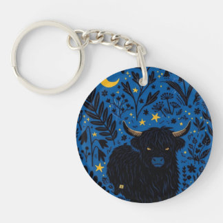 Midnight Moo Keychain キーホルダー