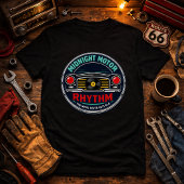 Midnight Motor Rhythm – Chrome Revival Tシャツ