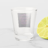 Midnight Muse Gothic Shot Glass | Velvet Chaos ショットグラス (裏面)